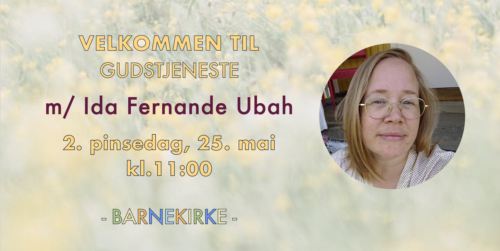 Ida Fernande Ubah taler 2.pinsedag